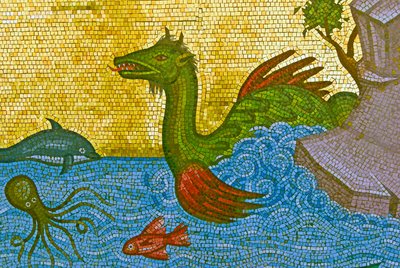 Sea Serpent, Kykkos Monastery, Troodos Mountains, Cyprus by Cypriot